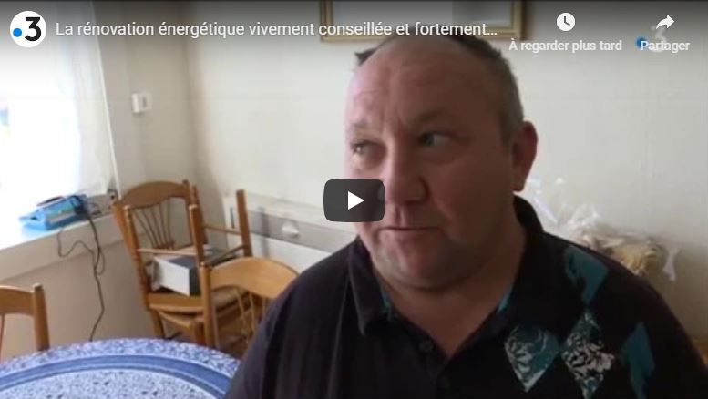 La rénovation énergétique par SOLIHA Gironde – Reportage France 3 Aquitaine