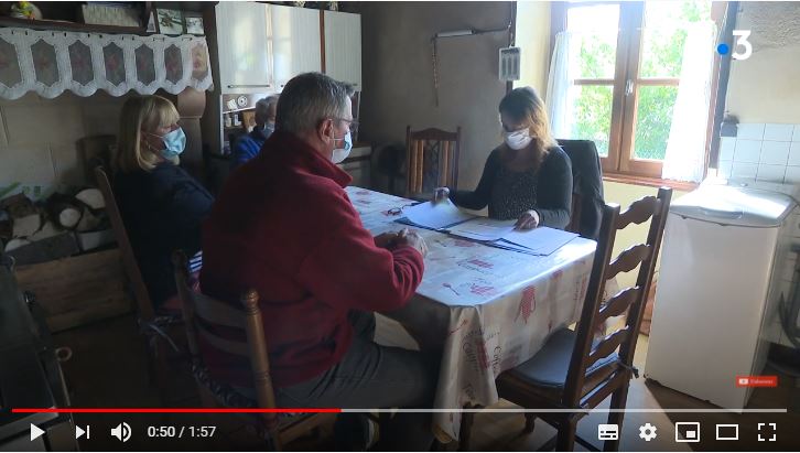 La rénovation énergétique par SOLIHA Limousin : reportage France 3