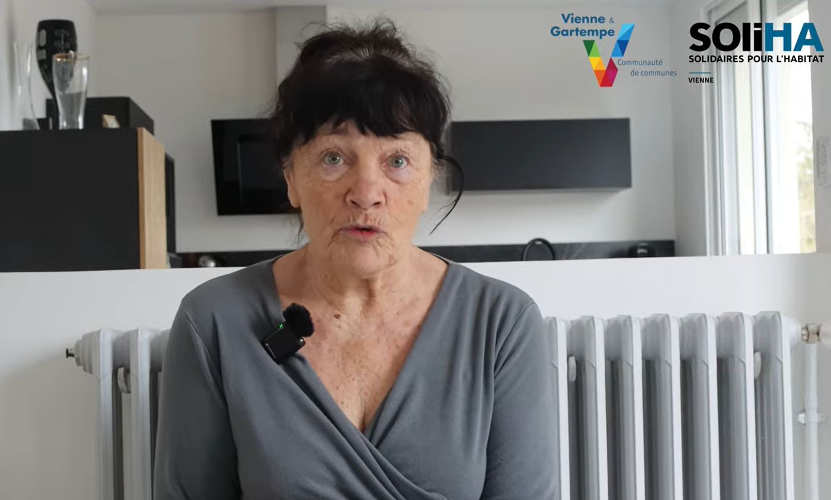 Madame Charlet a décidé de rénover son logement en faisant appel à SOLIHA.